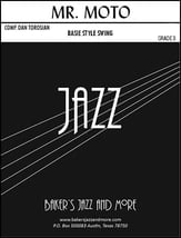 Mr. Moto Jazz Ensemble sheet music cover